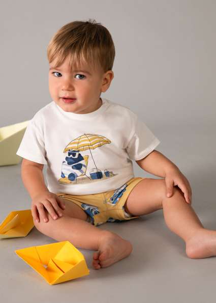 Conjunto de Baño Infantil Mayoral Modelo 1661 – Diversión, Color y Protección para el Verano, 3 colores disponible - Imagen 14