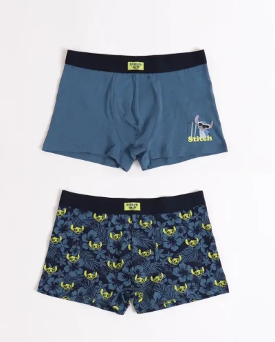 pack de 2 boxer de stitch modelo 48547